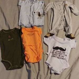 Bundle baby boy onsies